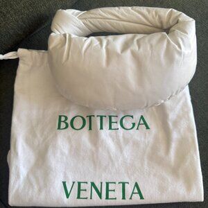 Bottega Veneta White Jodie Puffy
